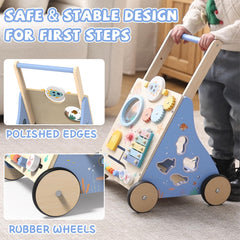 GiggleGems Ocean Walker spinning gears boost fine motor skills and cause-and-effect learning.