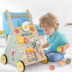 GiggleGems wooden walker quick to assemble with screwdriver