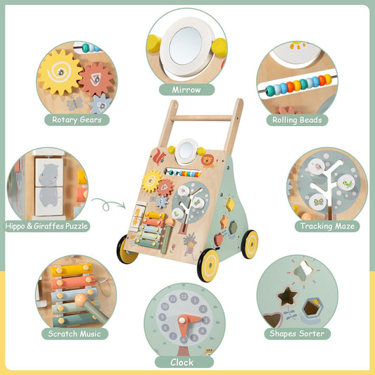 GiggleGems walker featuring a rotating mirror for visual exploration