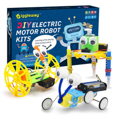 Giggleway balance car parts for hands-on motion learning and simple circuits