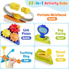 Gigilli Removable pieces enabling customized layouts for shared play.