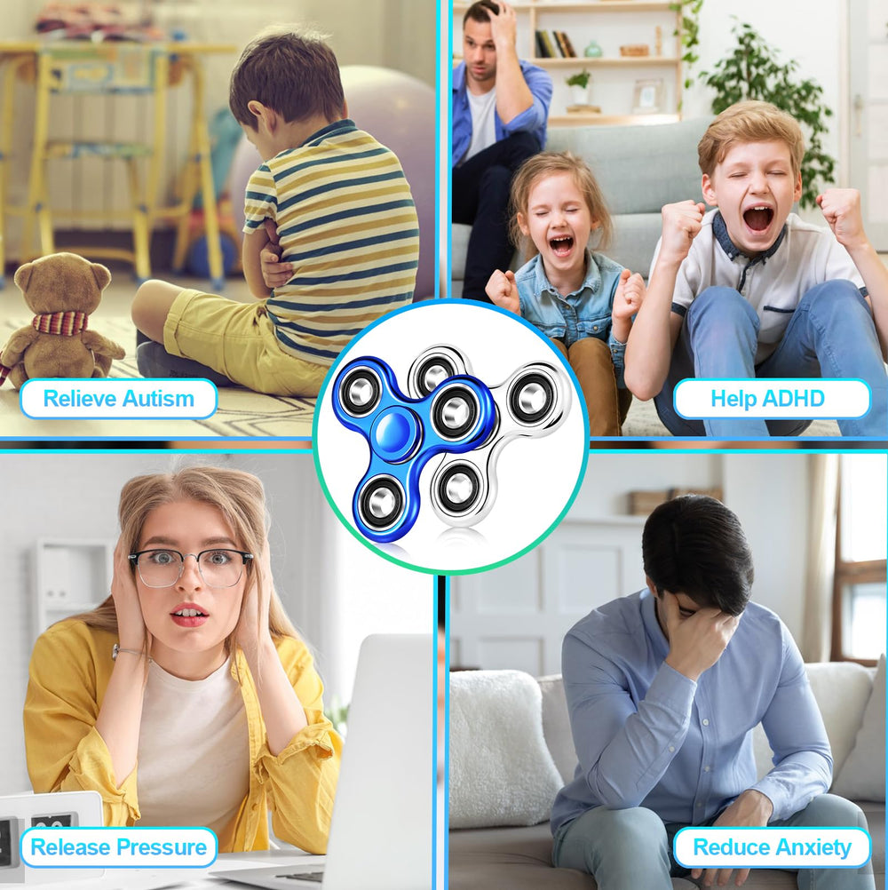 Gigilli fidget spinner classroom-use visual suggests focus and rewards