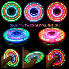 Gigilli durable ABS spinner with smooth bearings for quiet spins.