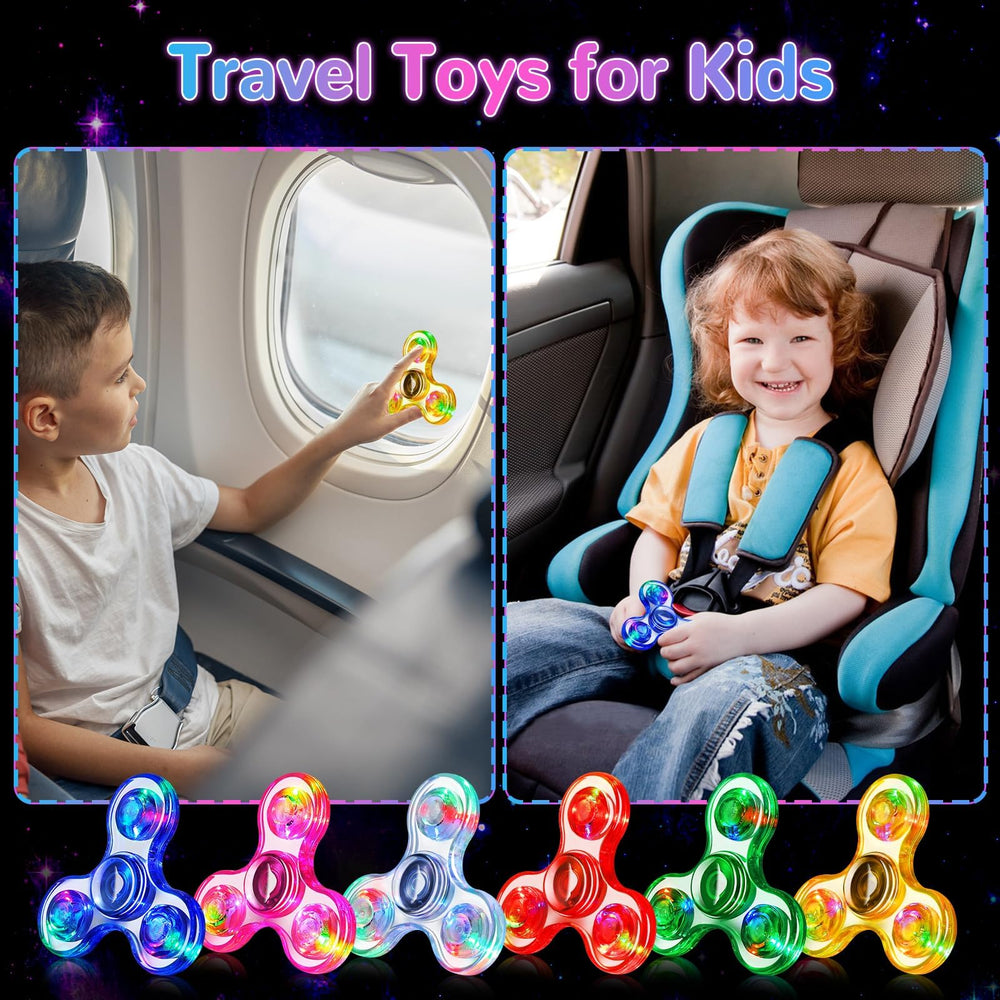 Gigilli fidget spinner comes in an individually boxed package for gifting.