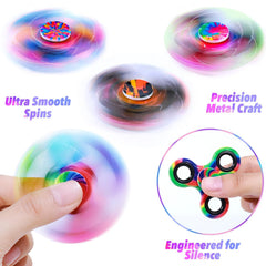 Gigilli metal spinner with stainless bearings for near-silent spins.