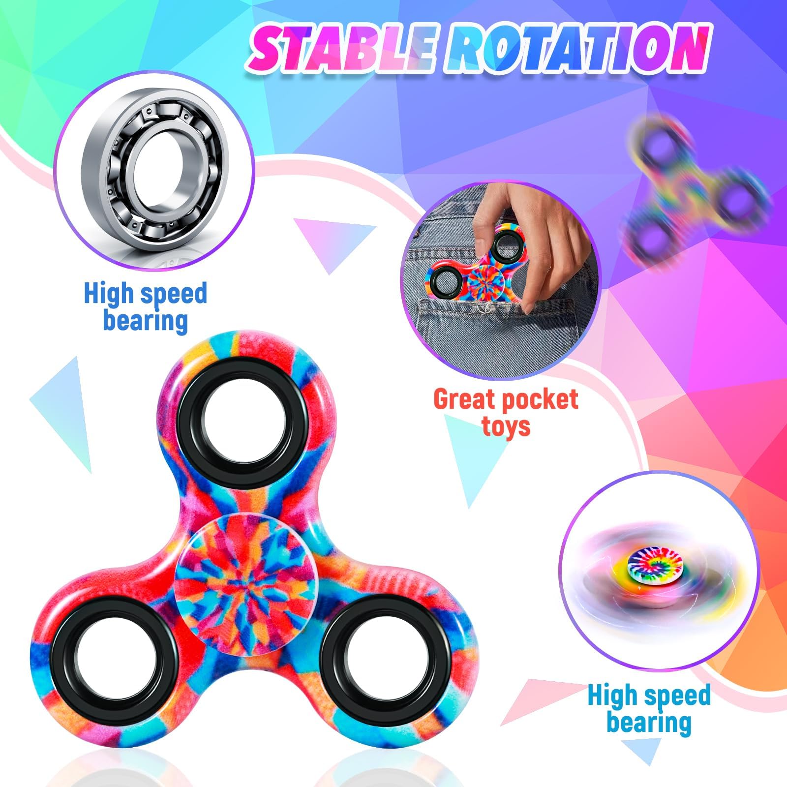 Gigilli ultra-smooth spin metal spinner designed for calm focus.