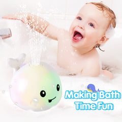 Gigilli whale bath toy as a cute Valentine gift for babies