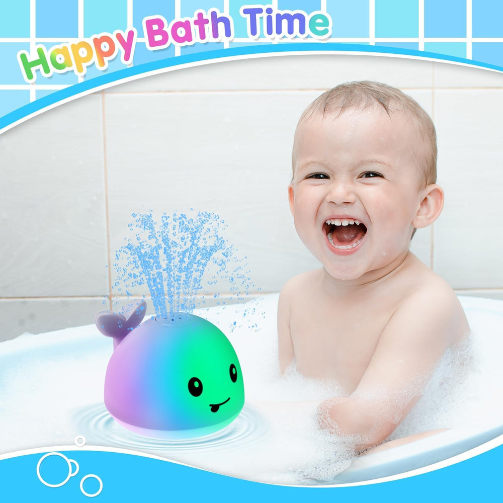 Gigilli whale bath toy makes a cute Valentines gift for babies.