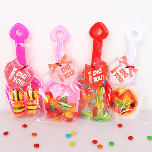 Giiffu I Dig You cards paired with colorful shovels for gifting
