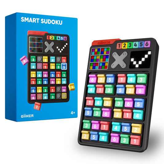 GiiKER Smart Sudoku handheld console for quick 4x4 puzzles on the go