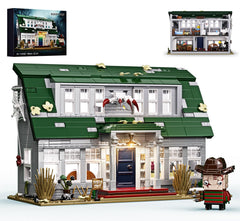 GIKCFSTBLA Halloween Nightmare building house with 1099 pieces for immersive display.