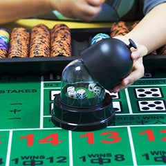 Gikfun push-button rolling action in use during a party game session.