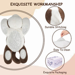 GILFWM weighted cat side view showing plush form ideal for car rides.