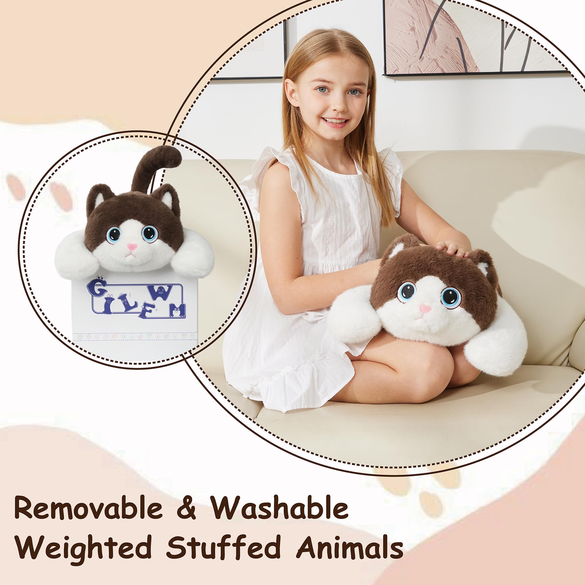 GILFWM weighted cat gift box packaging ideal for gifts.