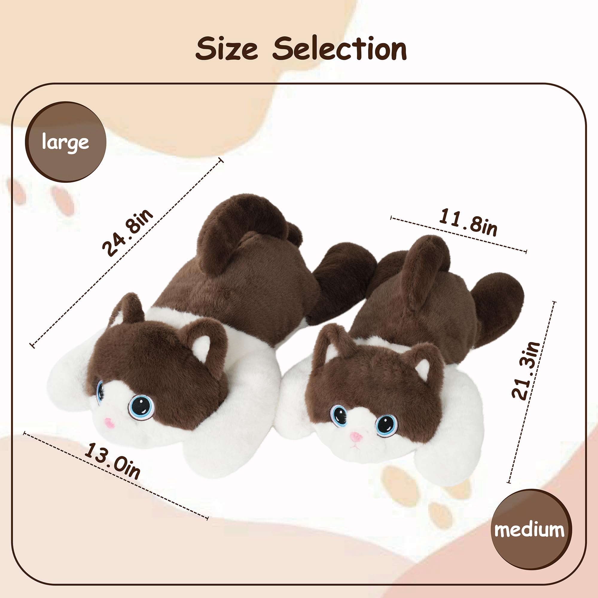 GILFWM weighted cat washable outer layer for simple care.