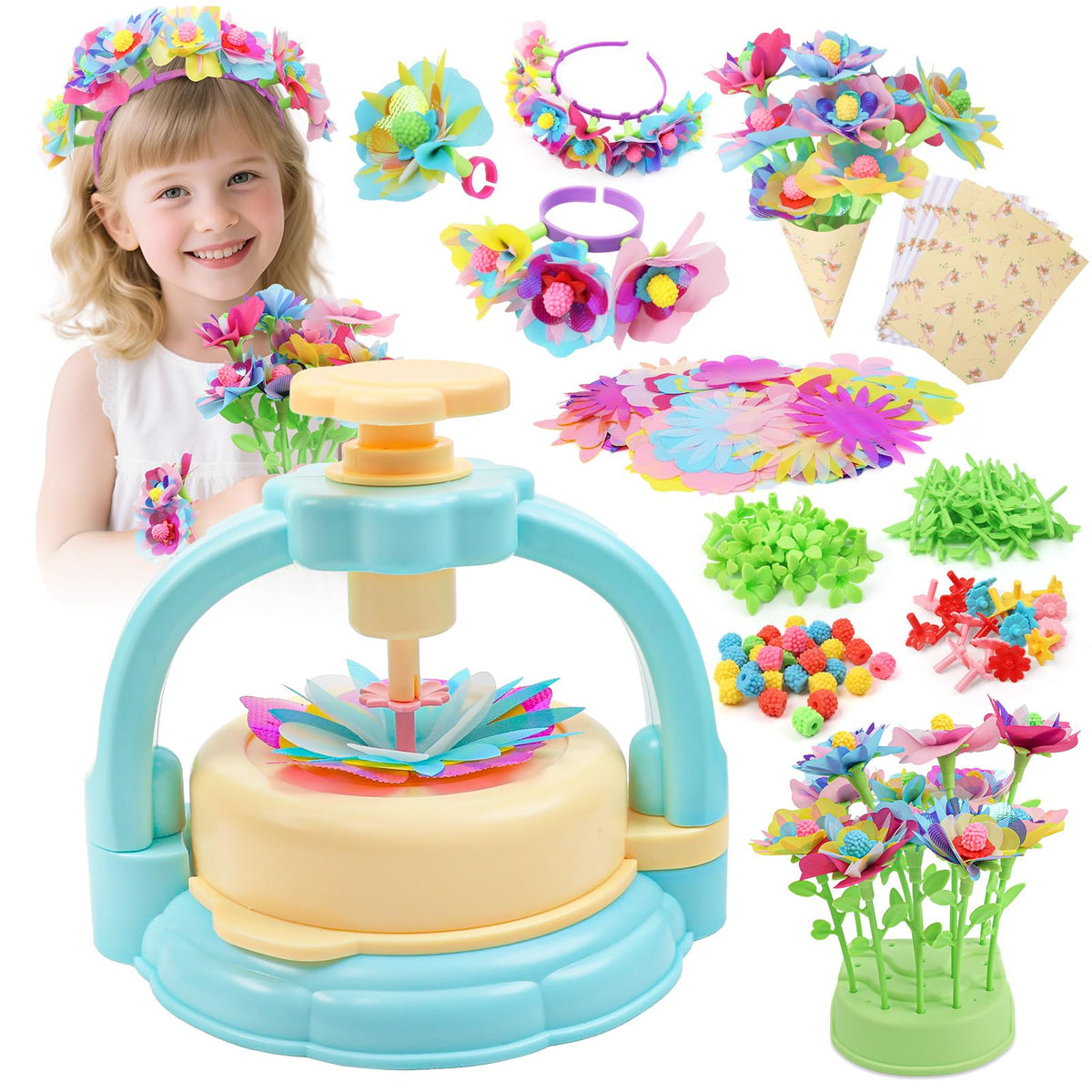GILI Flower Craft Kit packaging ready for gifting and storage use.