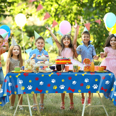 Gilprop disposable tablecloths simplify cleanup after lively celebrations