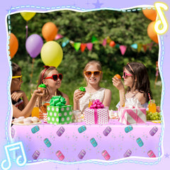 Gilprop two-pack tablecloths simplify setup and storage for events and family meals