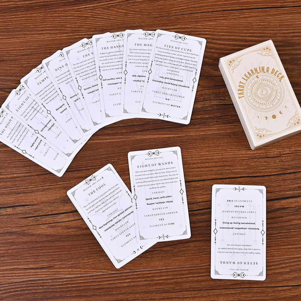 Gincevhy packaging includes guidebook and durable cards for long-term use.