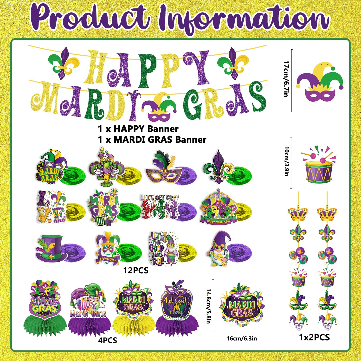 GINFTBRZGV hanging garland brightens any room during celebrations.