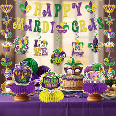 GINFTBRZGV honeycomb centerpiece colorful layers enliven tabletops.
