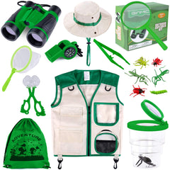 GINMIC Kids Explorer Kit binoculars for close nature viewing by curious children