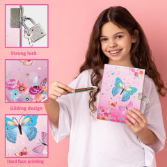 GINMLYDA compact diary fits school bags at 7x5.4 inches.