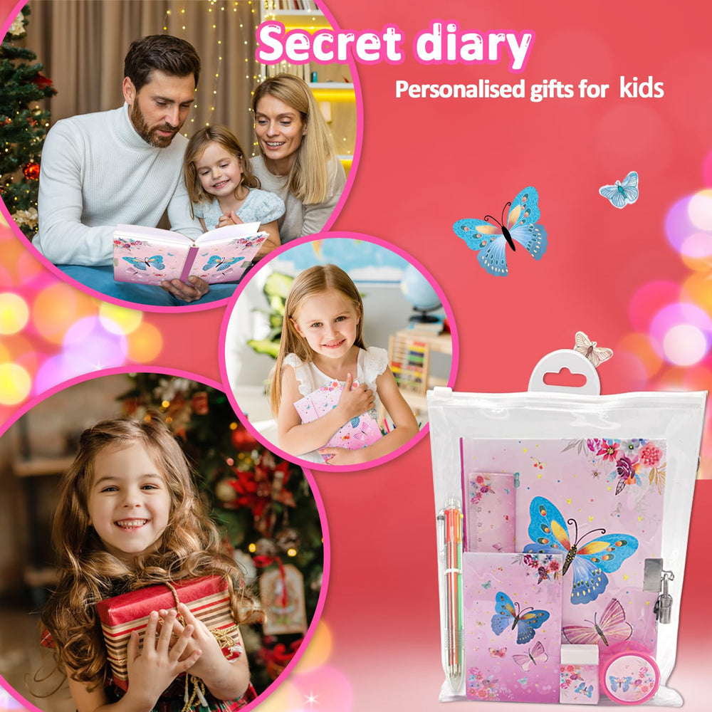 GINMLYDA complete girls diary gift set for creative writing and memories.