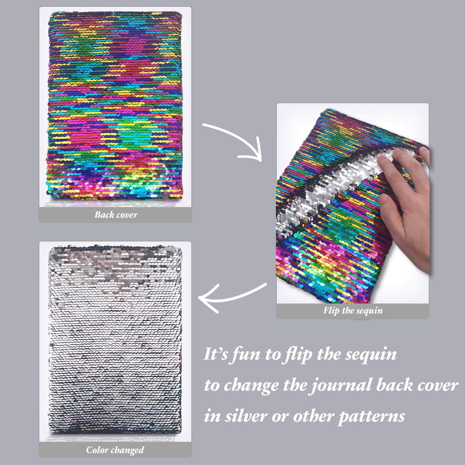 Sturdy sew binding keeps the diary open flat for easy doodling.