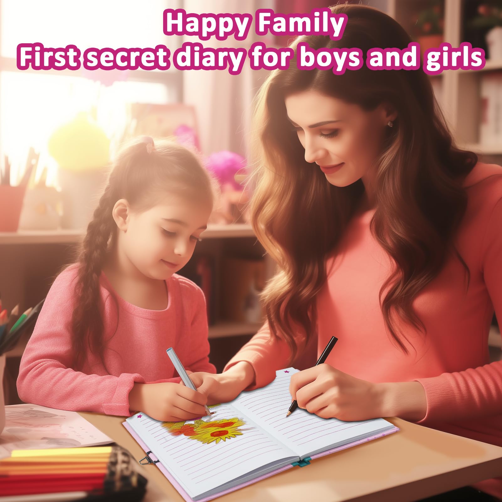 GINMLYDA sturdy hardcover keeps memories safe during use