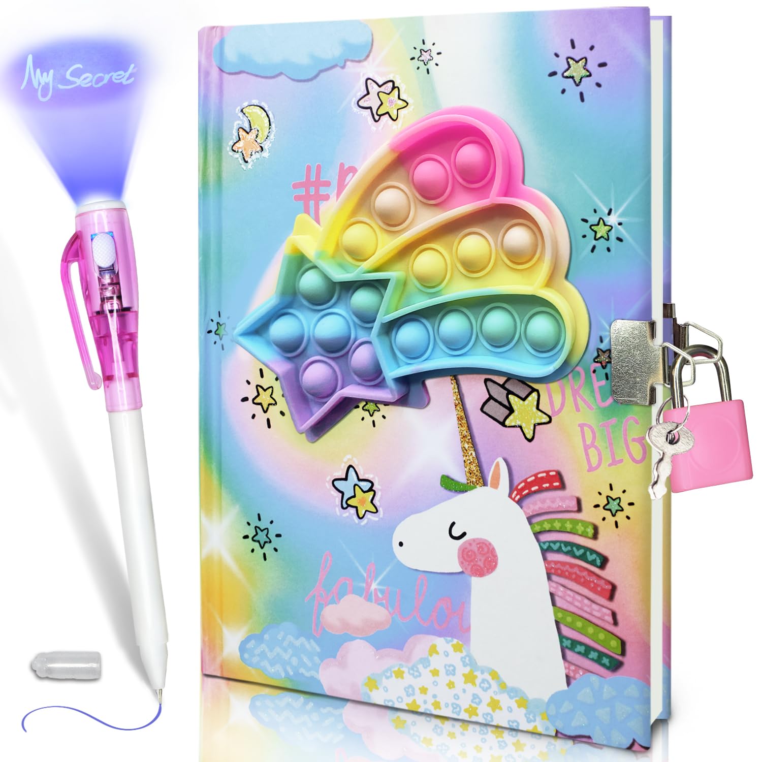 GINMLYDA pop girls diary with lock showing private memory potential