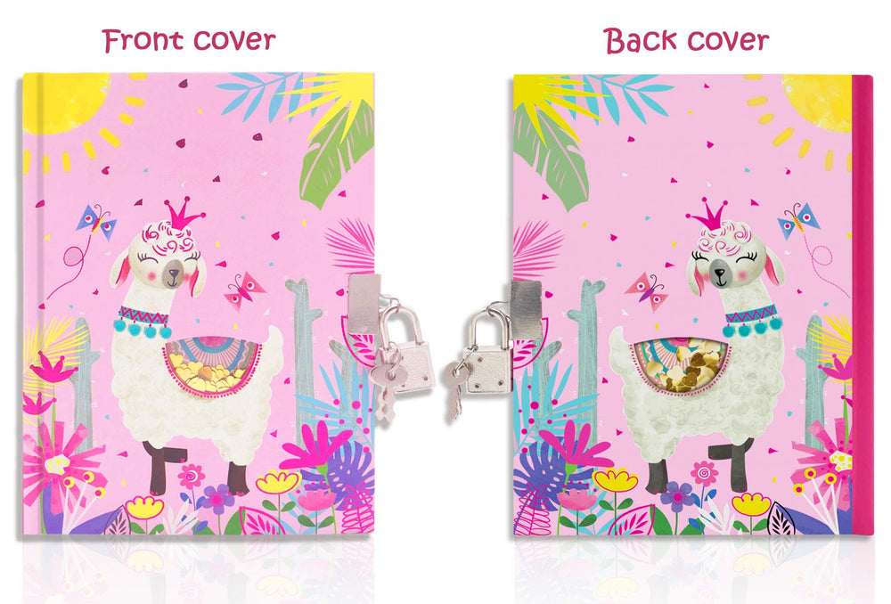 GINMLYDA Durable hardcover with included keys ensures privacy and durability.