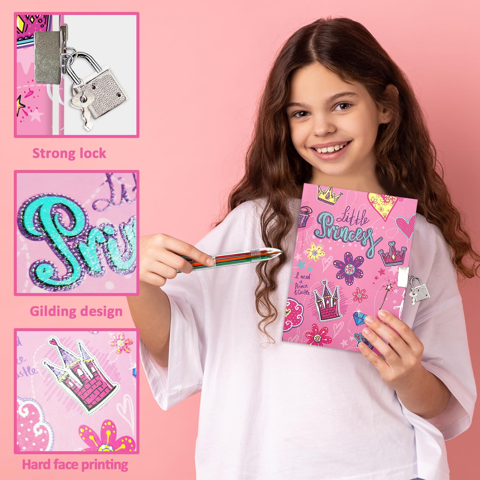 GINMLYDA ruler, sharpener, and eraser help keep lines neat.