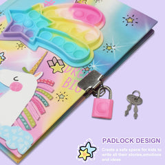GINMLYDA sturdy sewn binding keeps pages flat for comfy writing
