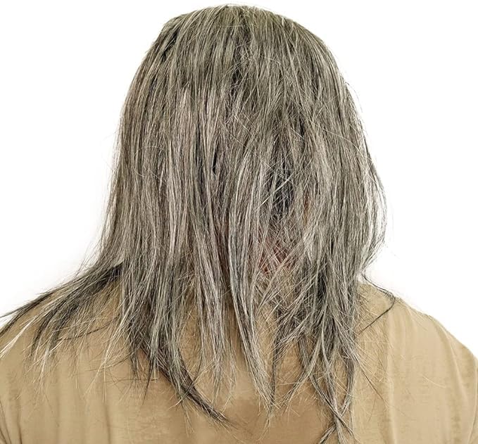Ginoba old-woman look mask ideal for haunted house attractions.