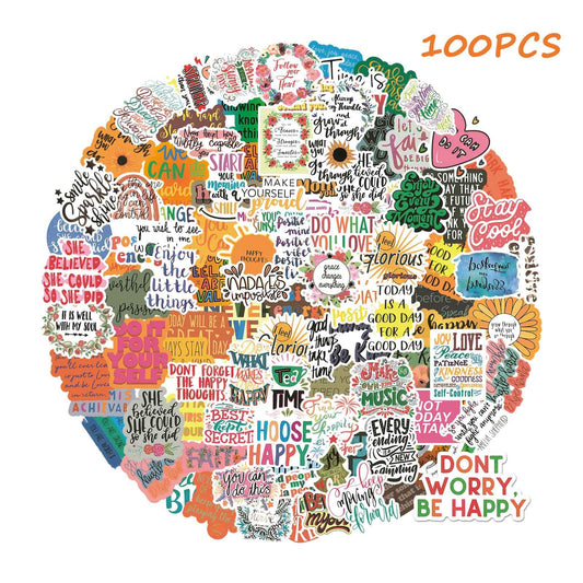 Giogyebit laptop sticker to personalize and stay inspired
