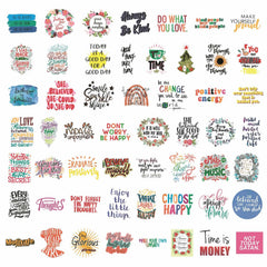 Giogyebit phone case sticker adds color and motivation