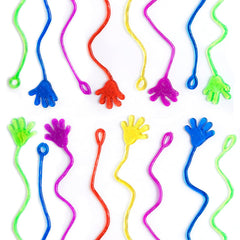 Giraffe Manufacturing sticky hands classroom rewards and fun learning activities.