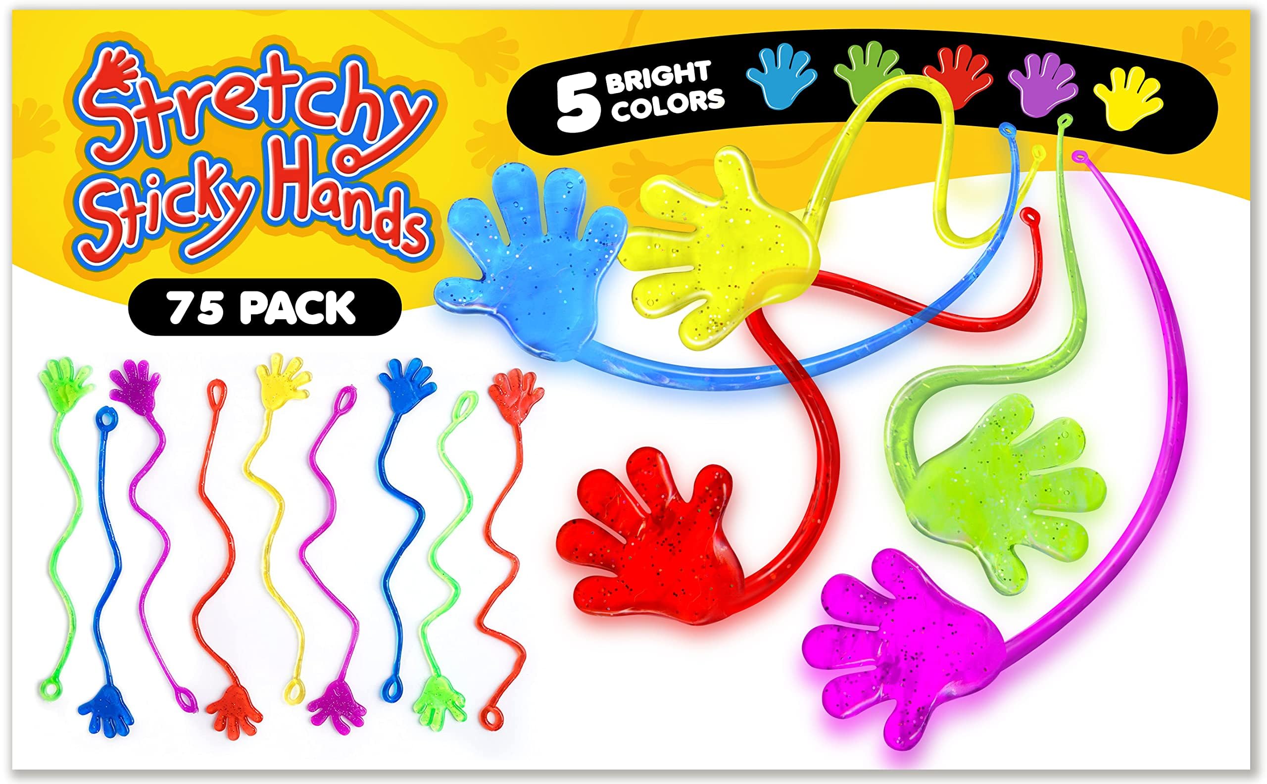 Giraffe Manufacturing sticky hands red for game prizes and high-energy play.