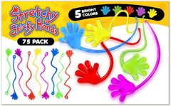 Giraffe Manufacturing sticky hands red for game prizes and high-energy play.