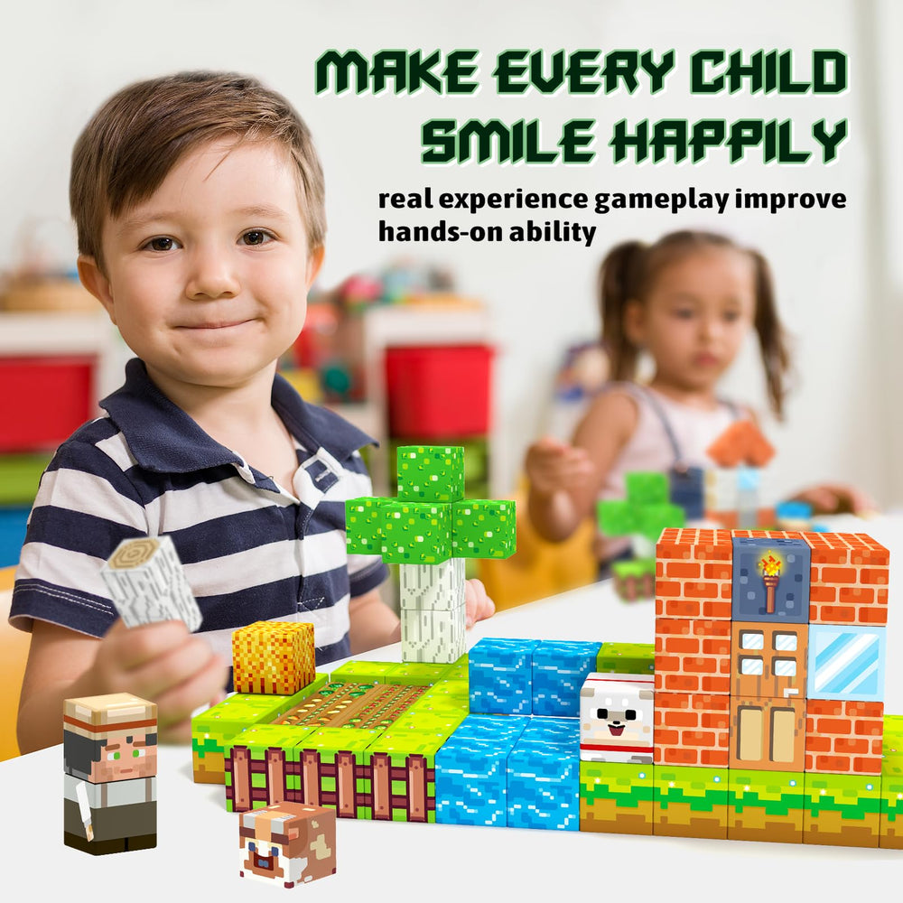 Girigi patterned blocks — vibrant visuals boost engagement and sensory exploration