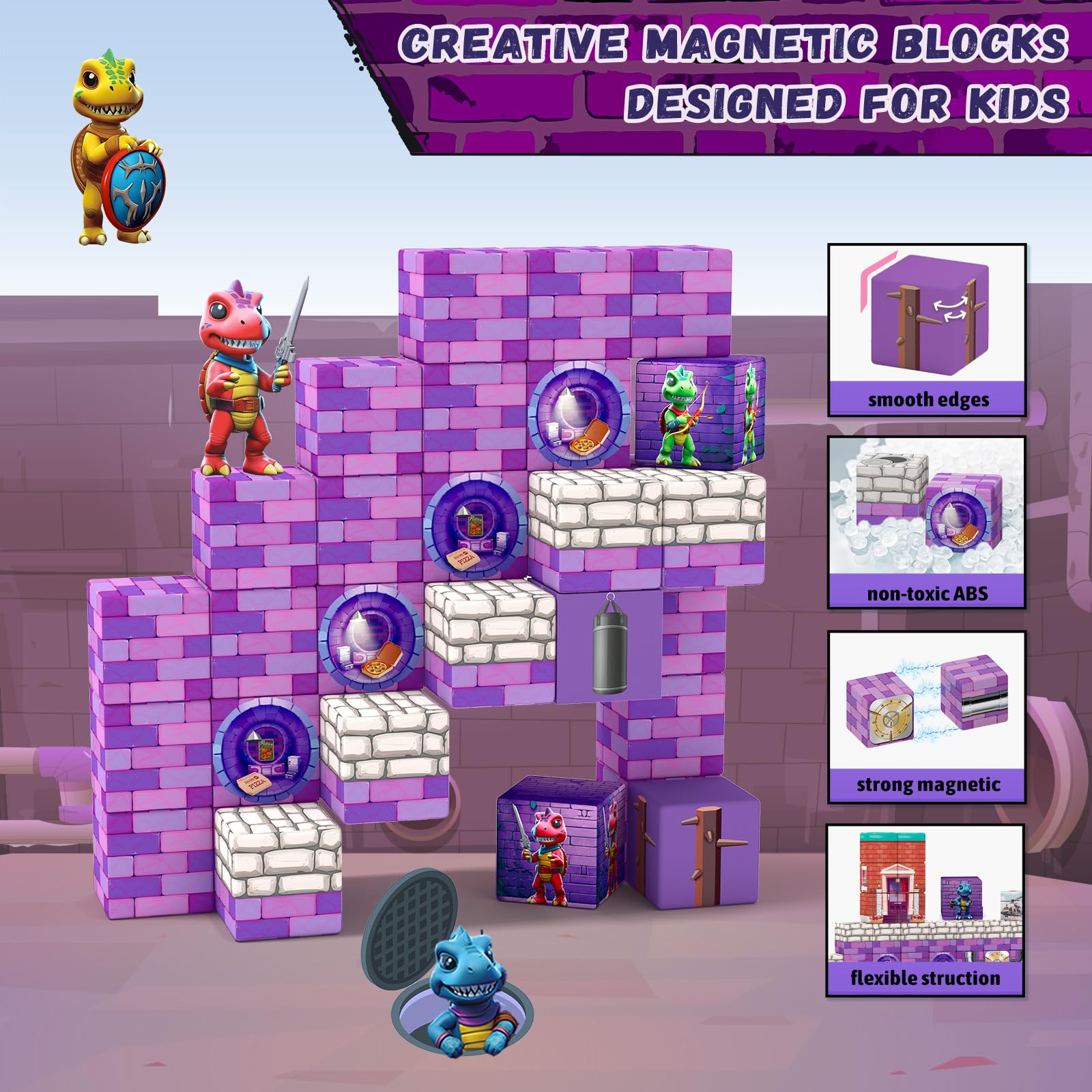 Girigi 1-inch blocks designed for easy stacking and sturdy builds.