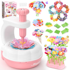 GirlsHome fabric flower kit with 300+ pieces sparks imaginative play and creativity