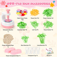 GirlsHome colorful accessories unlock color blending and bouquet design possibilities
