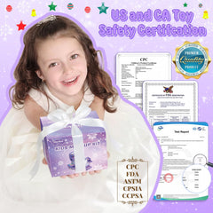 GirlsHome Kids Makeup Set Frozen box for unboxing excitement