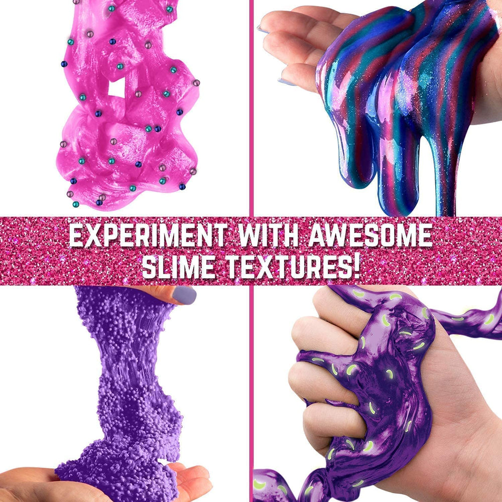 Portable egg base doubles as a compact on-the-go slime bowl.