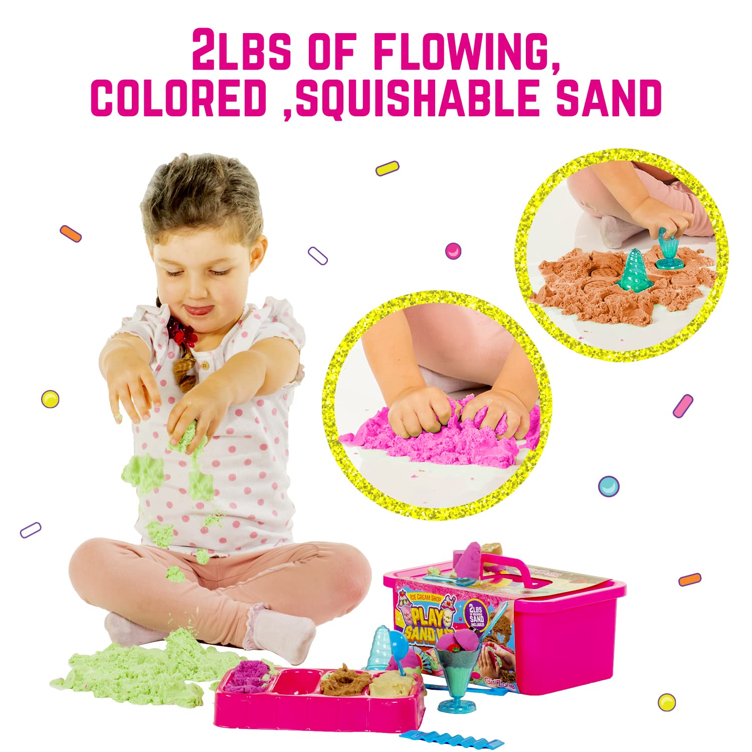 Ages 7+ hands-on molding for growing fine motor skills