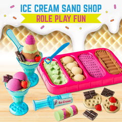 Portable storage case keeps GirlZone sand kit ready for on-the-go play