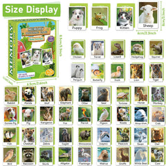 gisgfim baby animal memory cards with a kitten to boost focus and cognitive play.