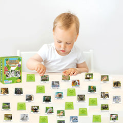 gisgfim baby animal memory cards feature a rabbit for engaging, hands-on memory games.